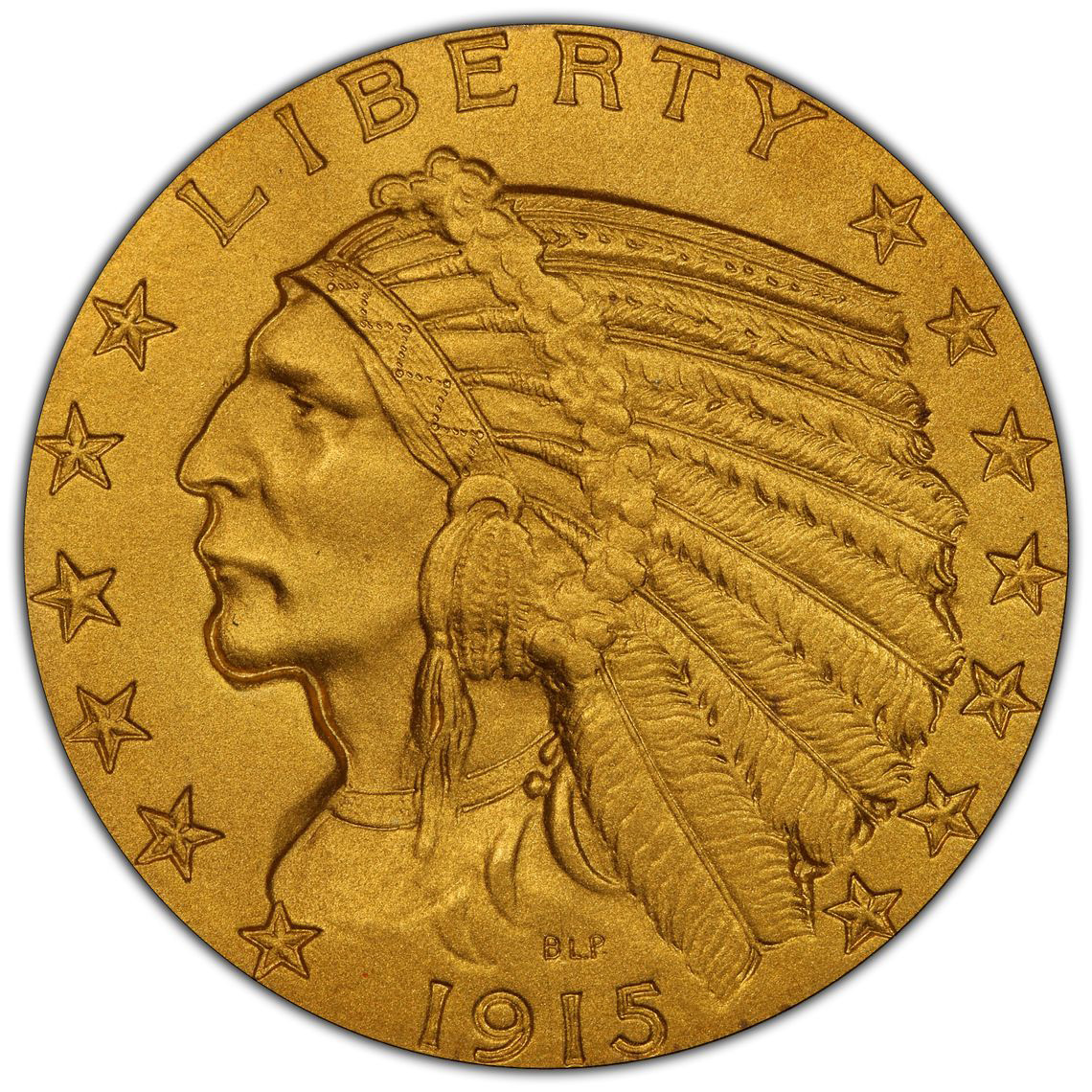 1915 INDIAN HEAD $5 PR67 - Image 2