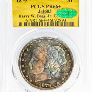 1879 WASHLADY S$1 J-1603 PR66+