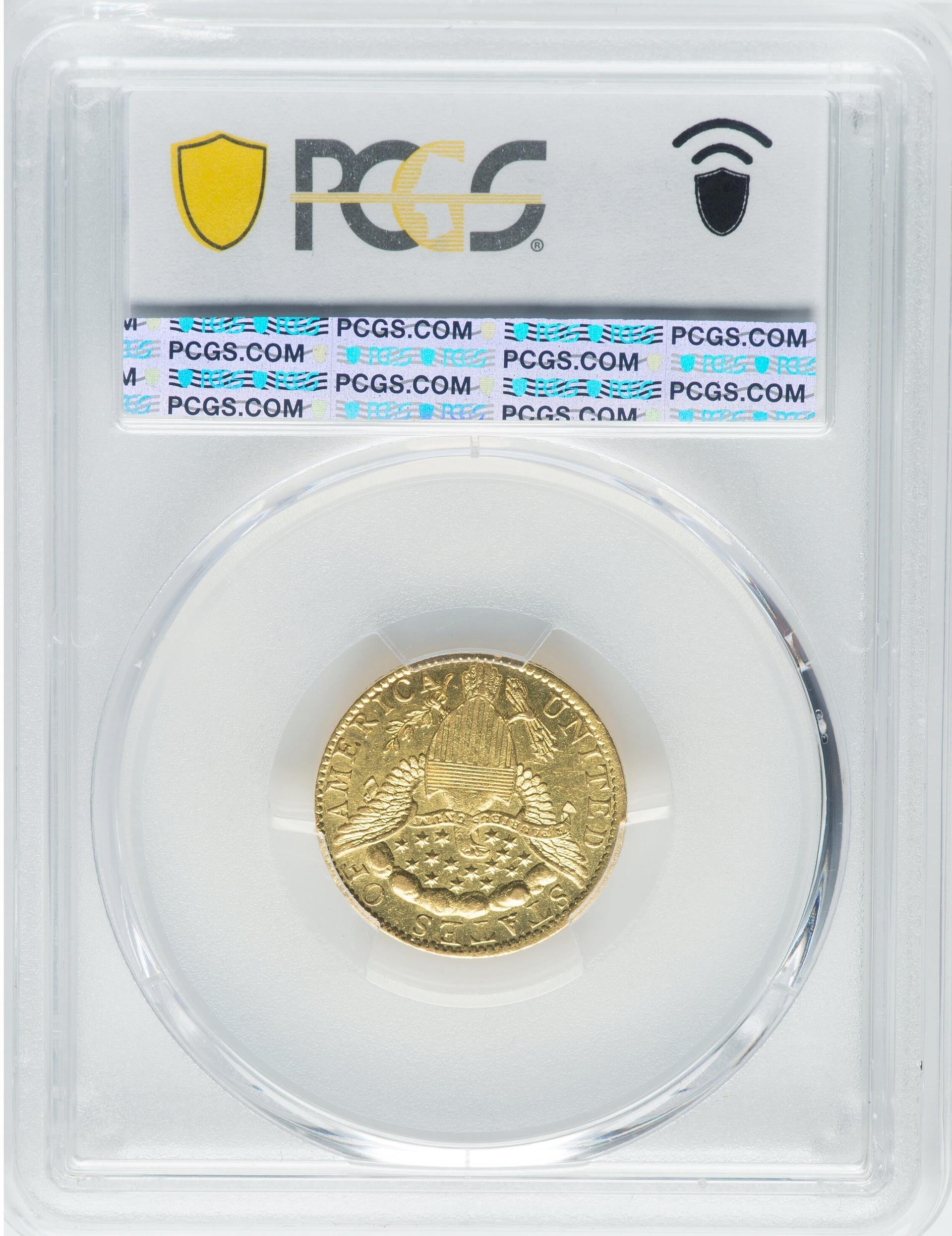 1797 DRAPED BUST $2.5 AU58 - Image 4