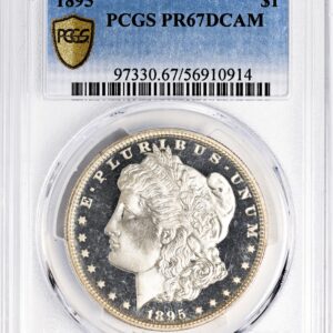 1895 MORGAN S$1 PR67 Deep Cameo