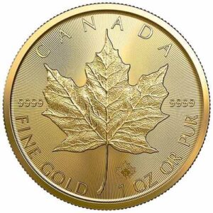 2021 Canada Gold Maple Leaf 1 oz Gold Coin